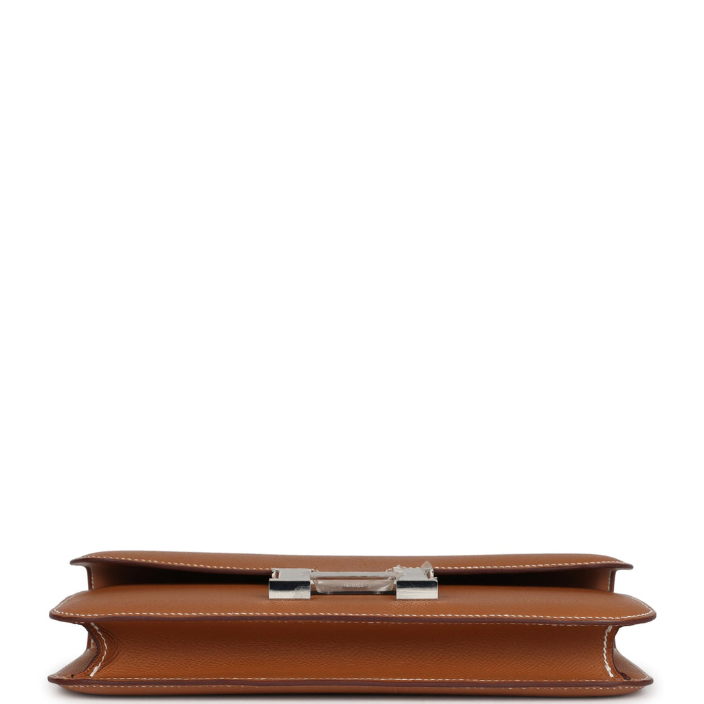 Constance Elan Gold Epsom Palladium Hardware