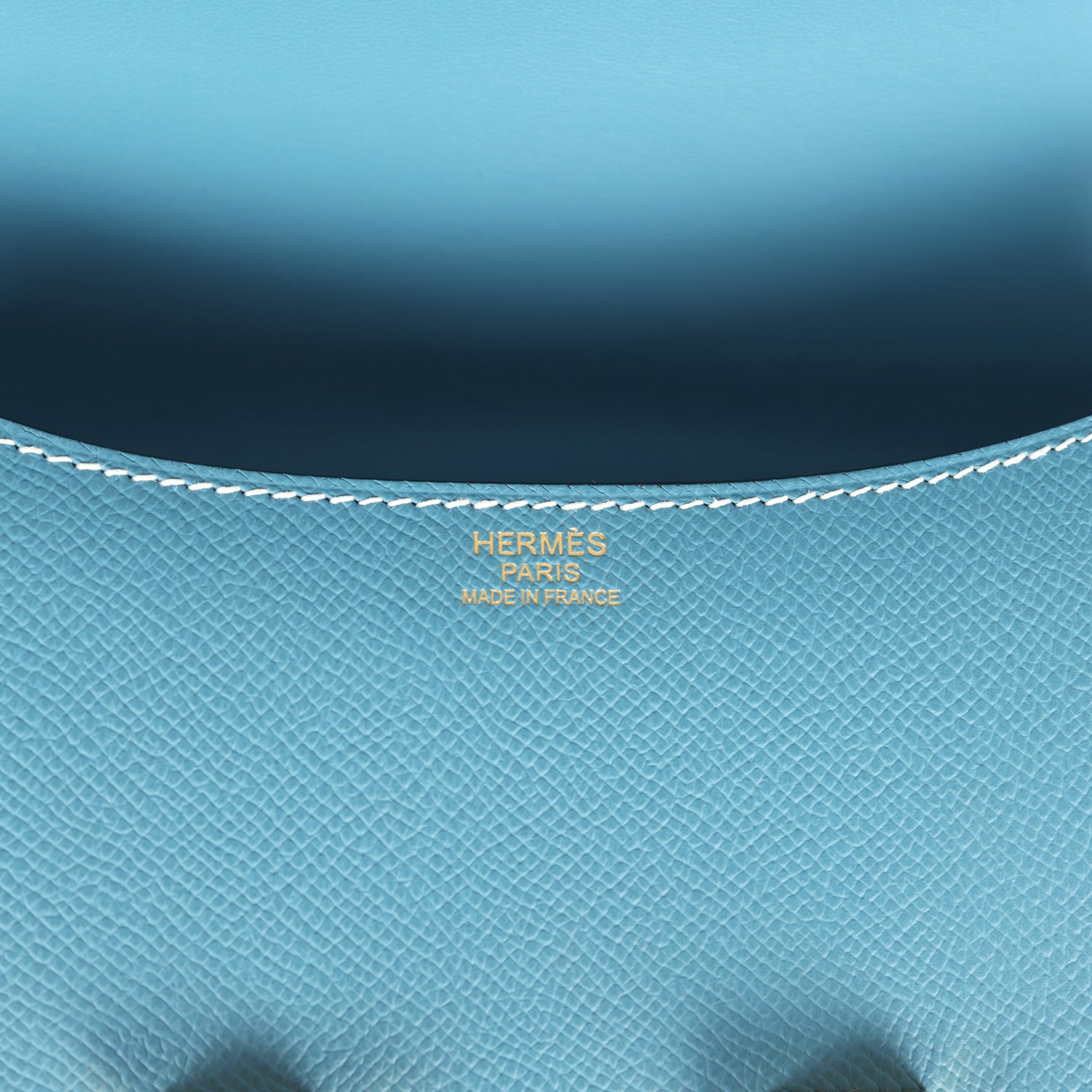 Constance 1-24 Blue Jean Epsom Gold Hardware