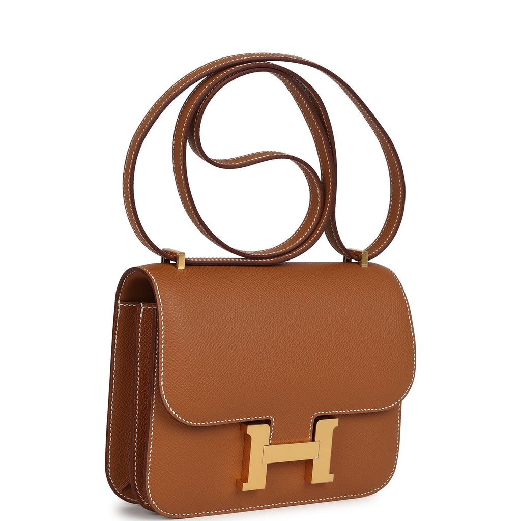 Constance 18 Gold Epsom Gold Hardware