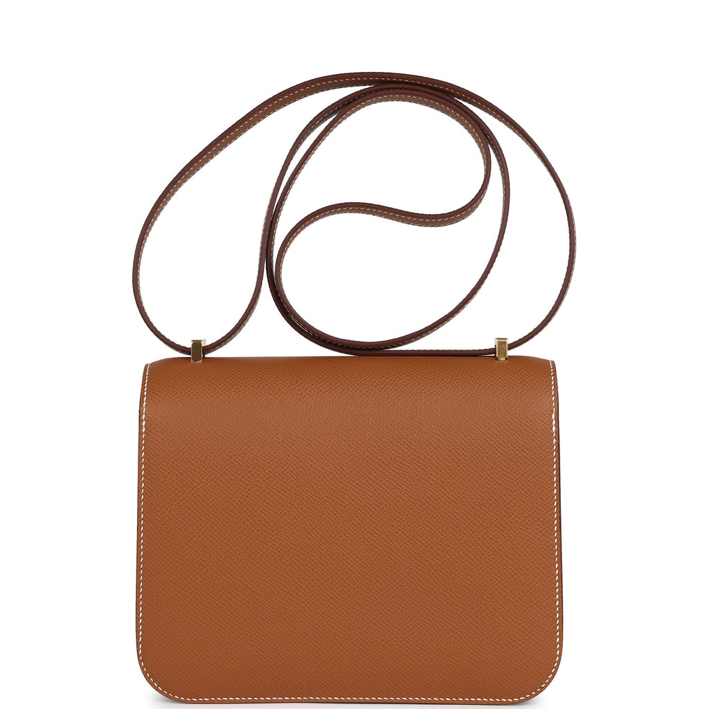Constance 18 Gold Epsom Gold Hardware
