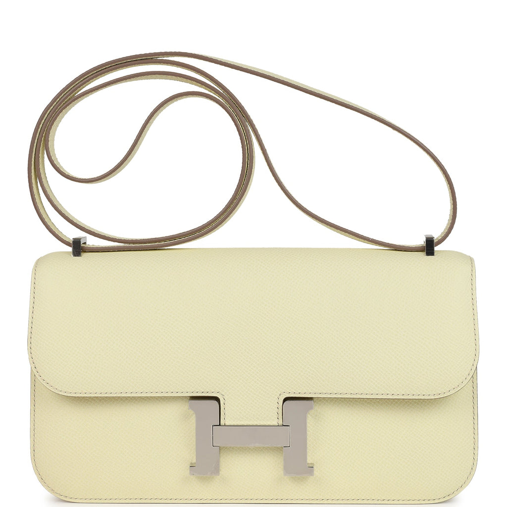Constance Elan Jaune Milton Epsom Palladium Hardware