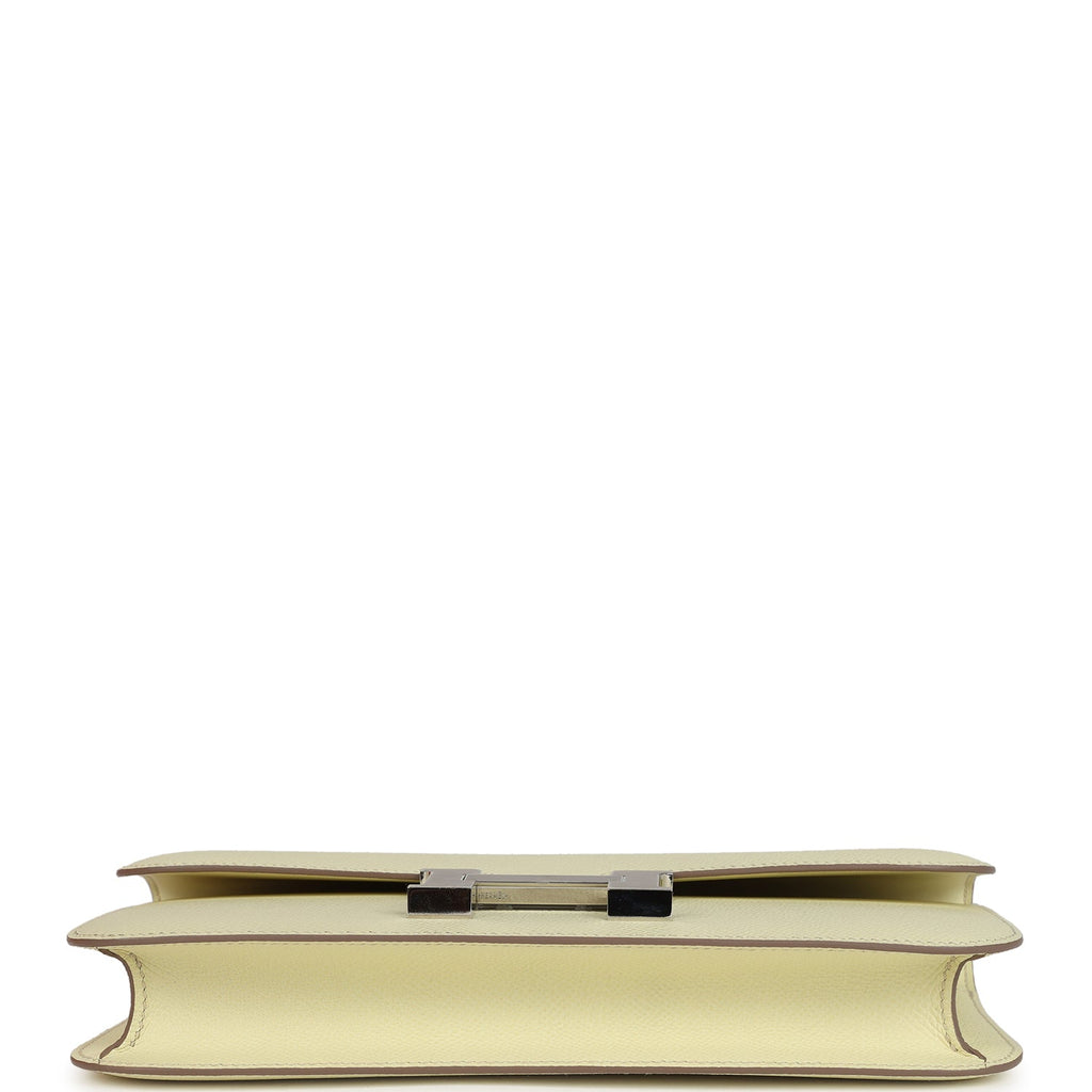 Constance Elan Jaune Milton Epsom Palladium Hardware