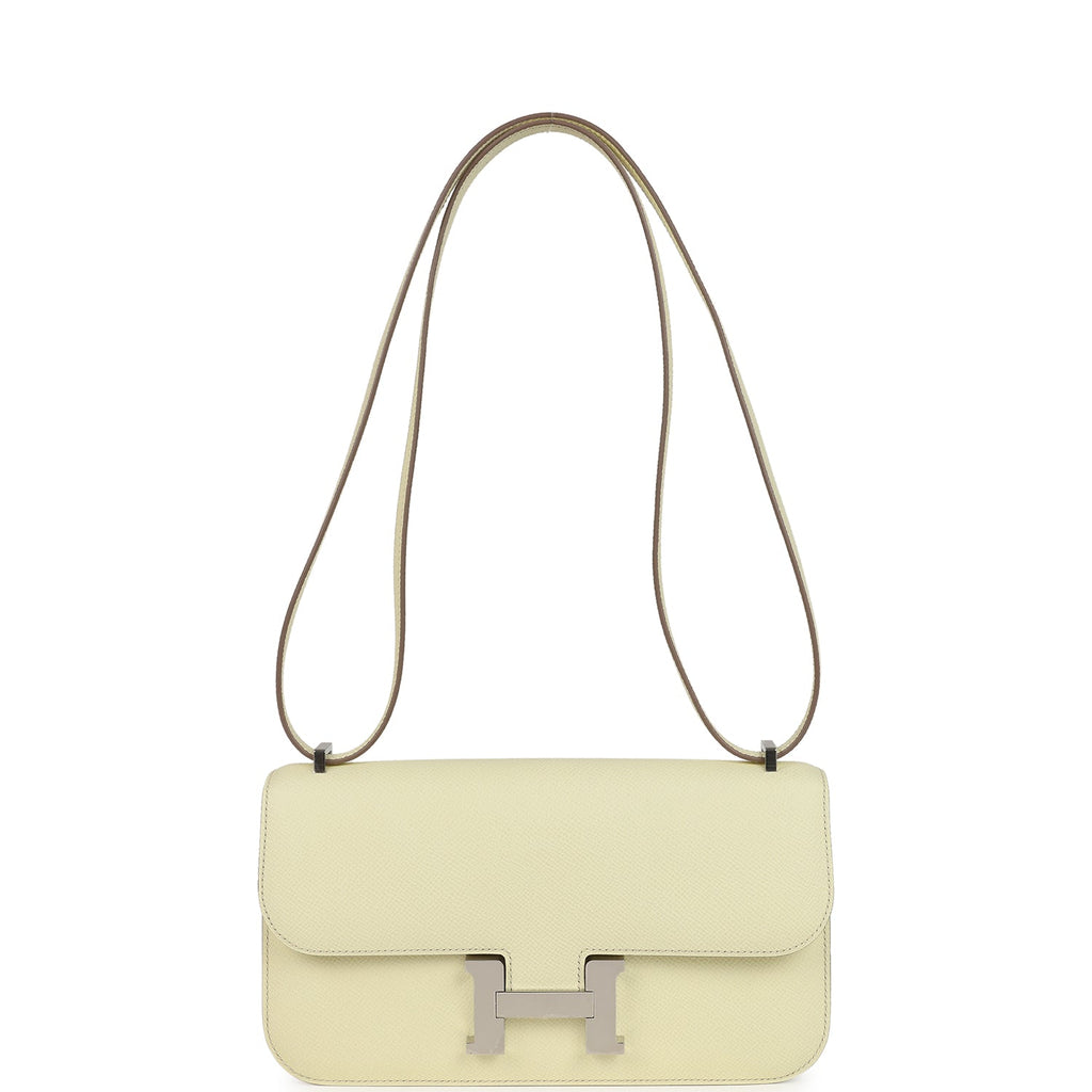 Constance Elan Jaune Milton Epsom Palladium Hardware