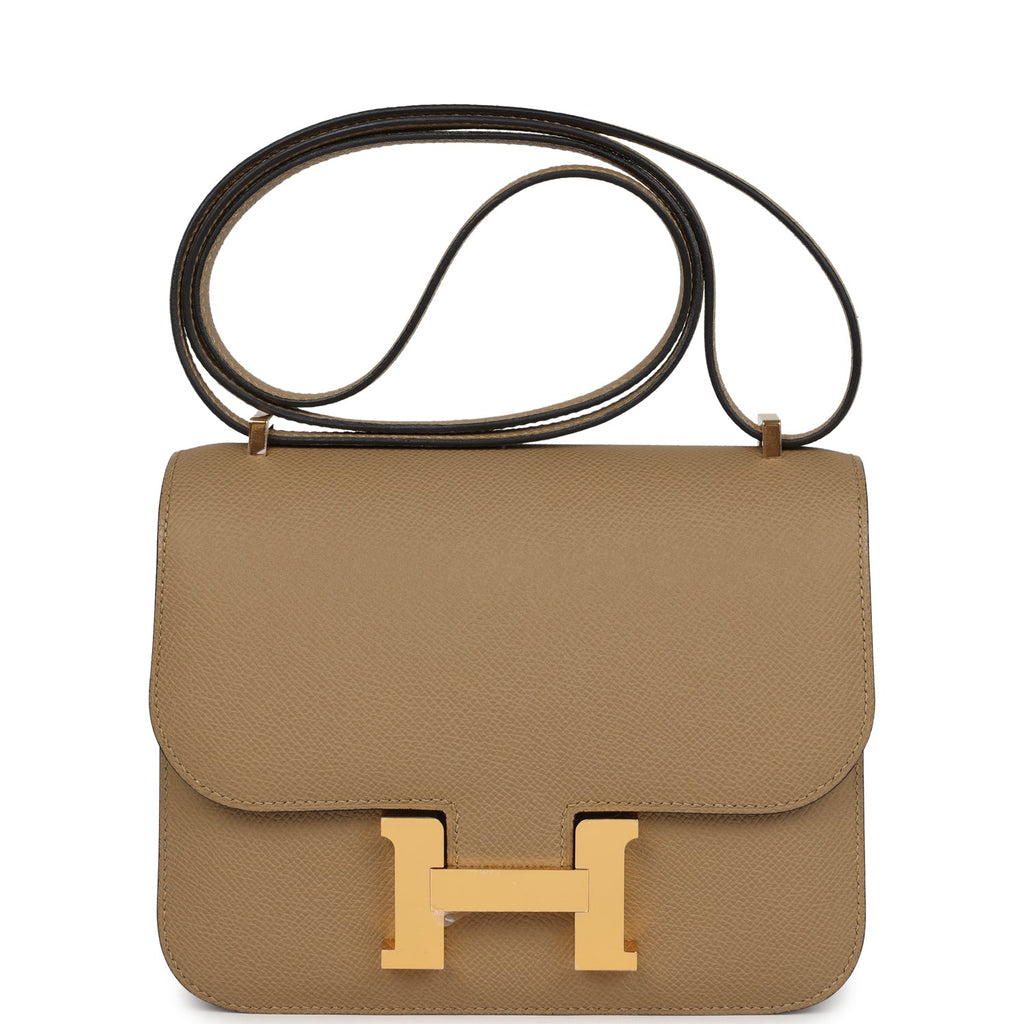 Constance 18 Poussiere Epsom Gold Hardware