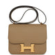 Hermes Constance 18 Poussiere Epsom Gold Hardware
