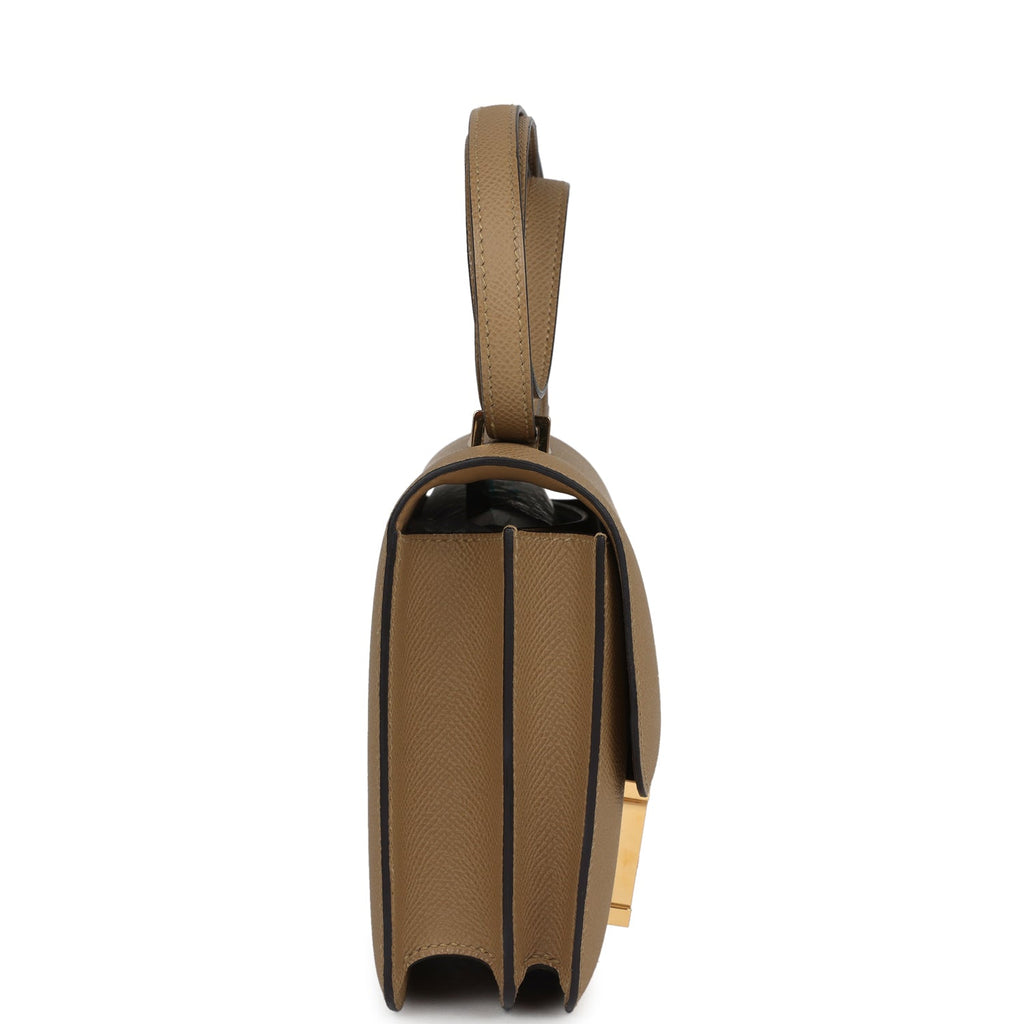 Hermes Constance 18 Poussiere Epsom Gold Hardware