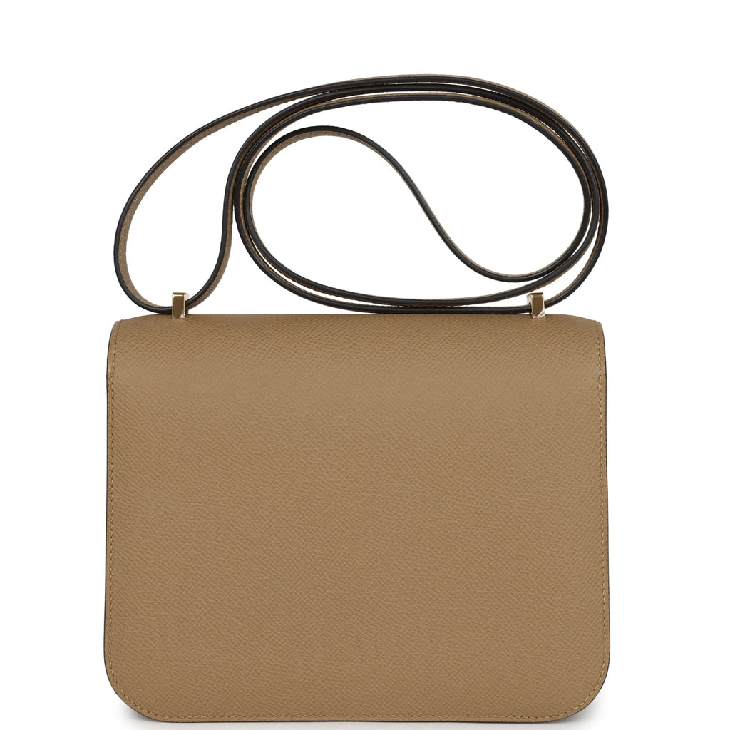 Hermes Constance 18 Poussiere Epsom Gold Hardware