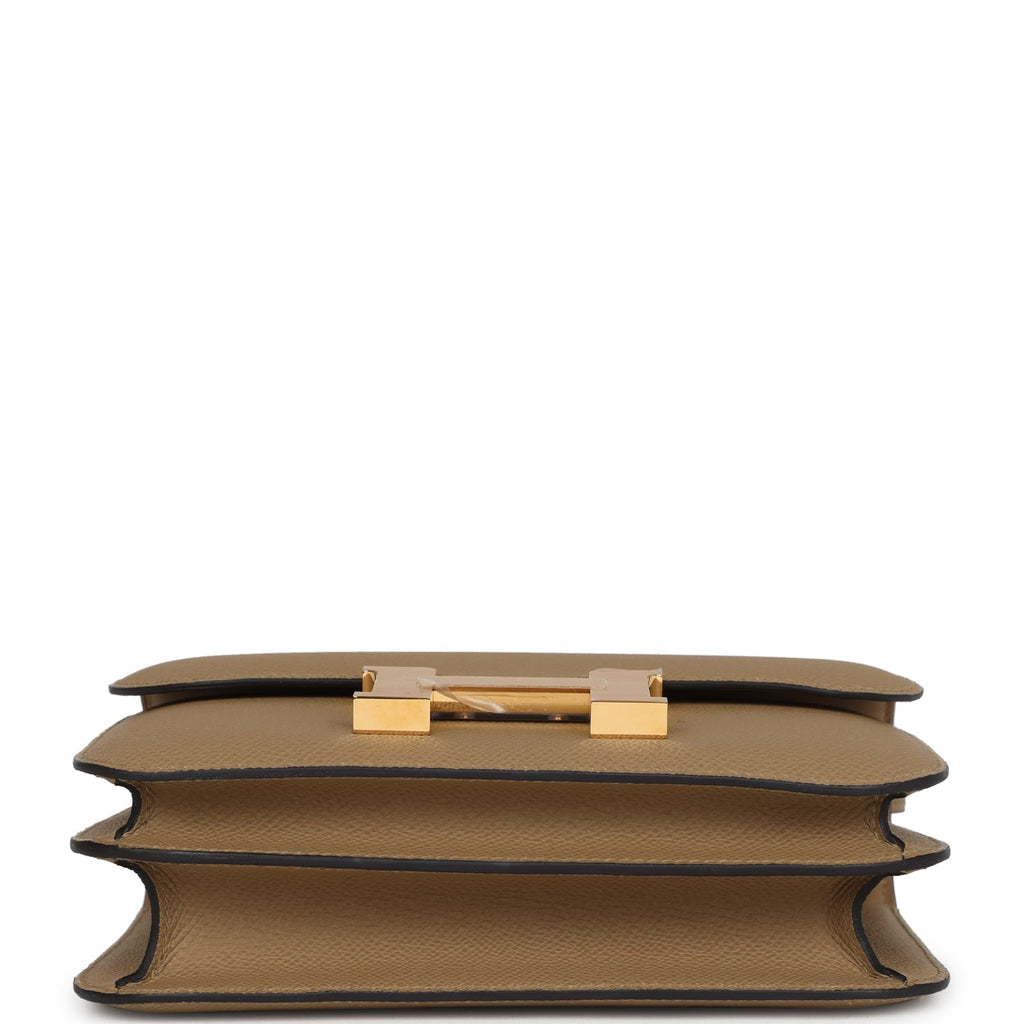 Constance 18 Poussiere Epsom Gold Hardware