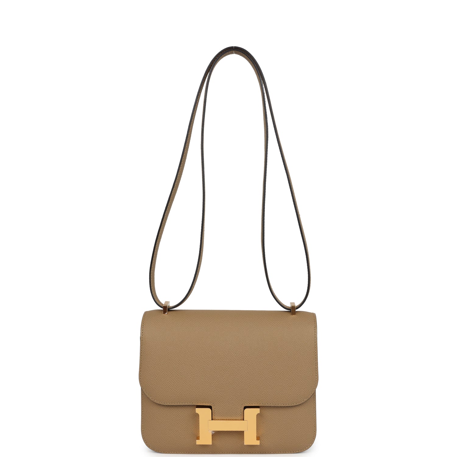 Hermes Constance 18 Poussiere Epsom Gold Hardware