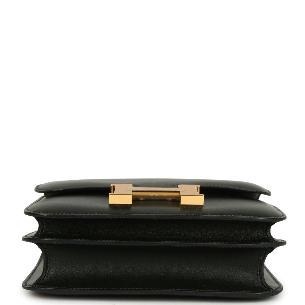 Constance 1-18 Vert Fonce Box Gold Hardware