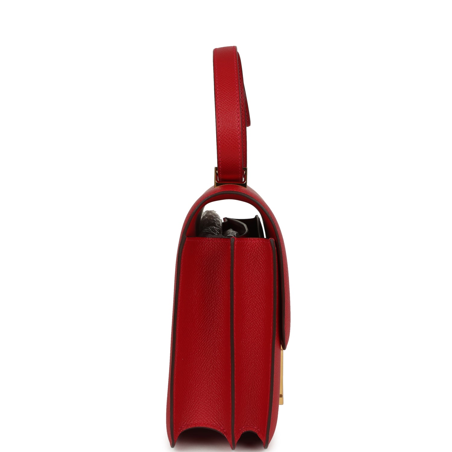 Constance 24 Rouge Casaque Epsom Gold Hardware