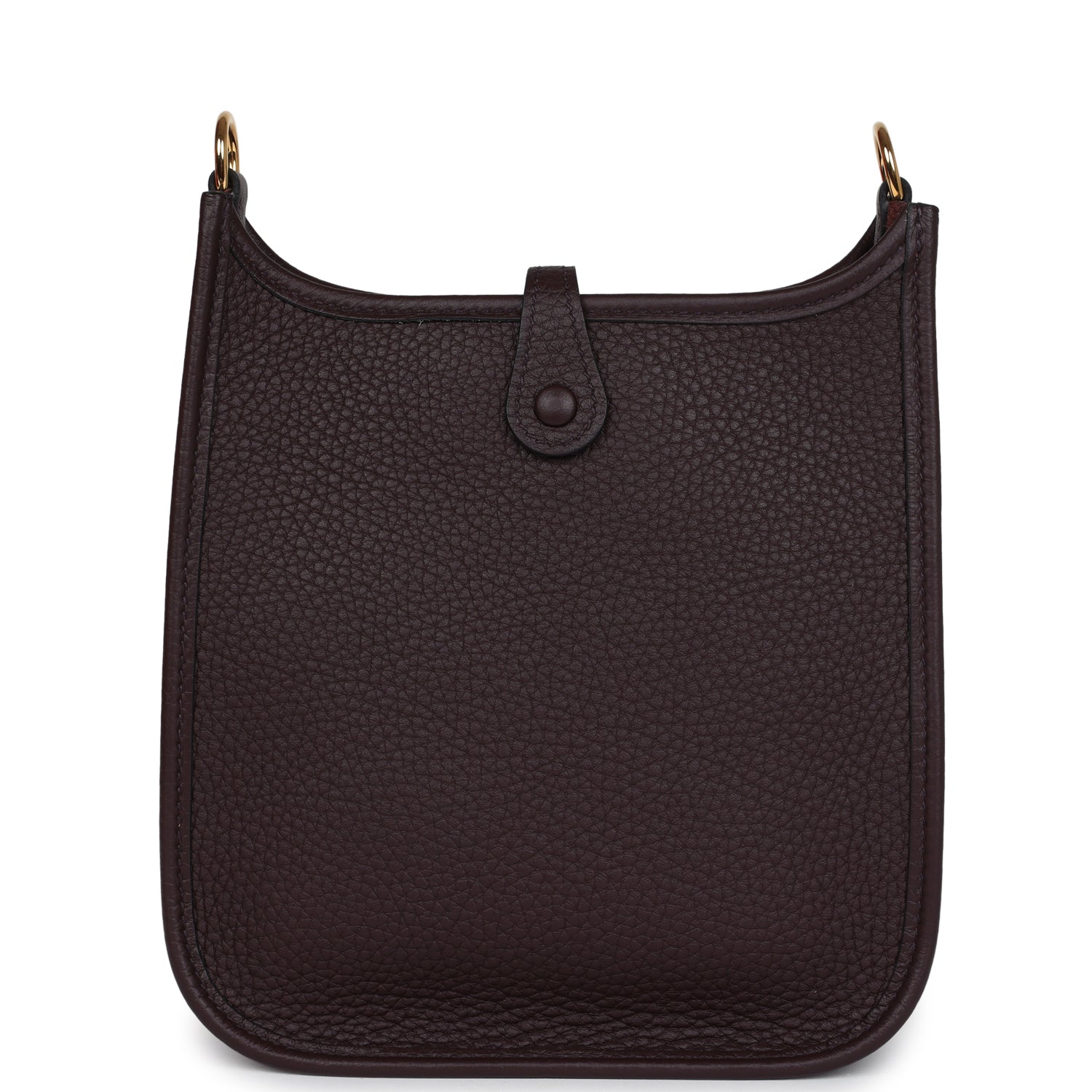Evelyne TPM Rouge Sellier Clemence Gold Hardware