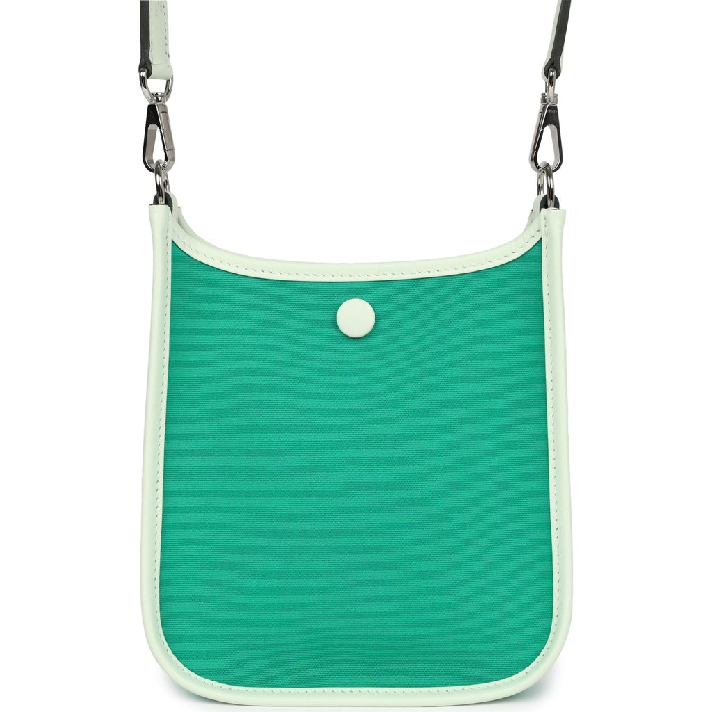 Neo Evelyne TPM Menthe Officier Canvas and Vert Fizz Swift Palladium Hardware