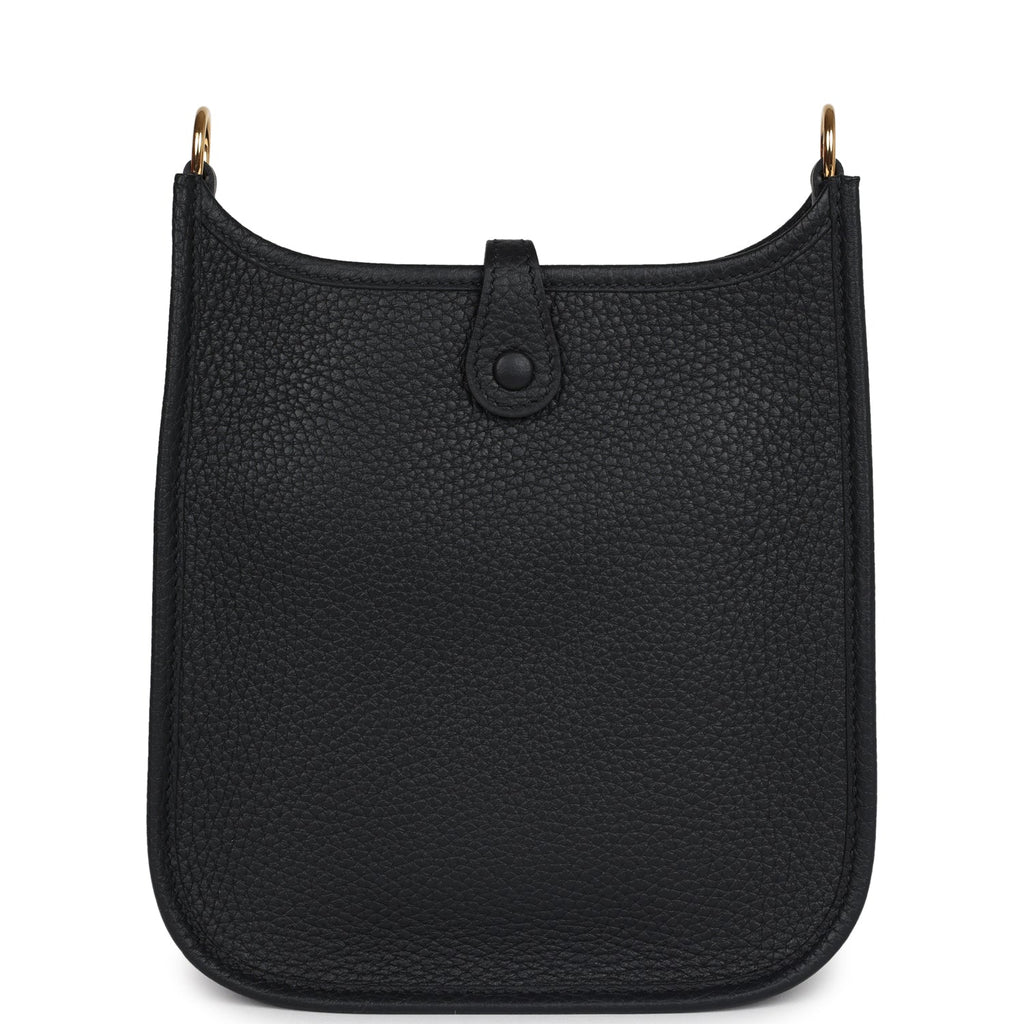 Evelyne TPM Black Clemence Gold Hardware