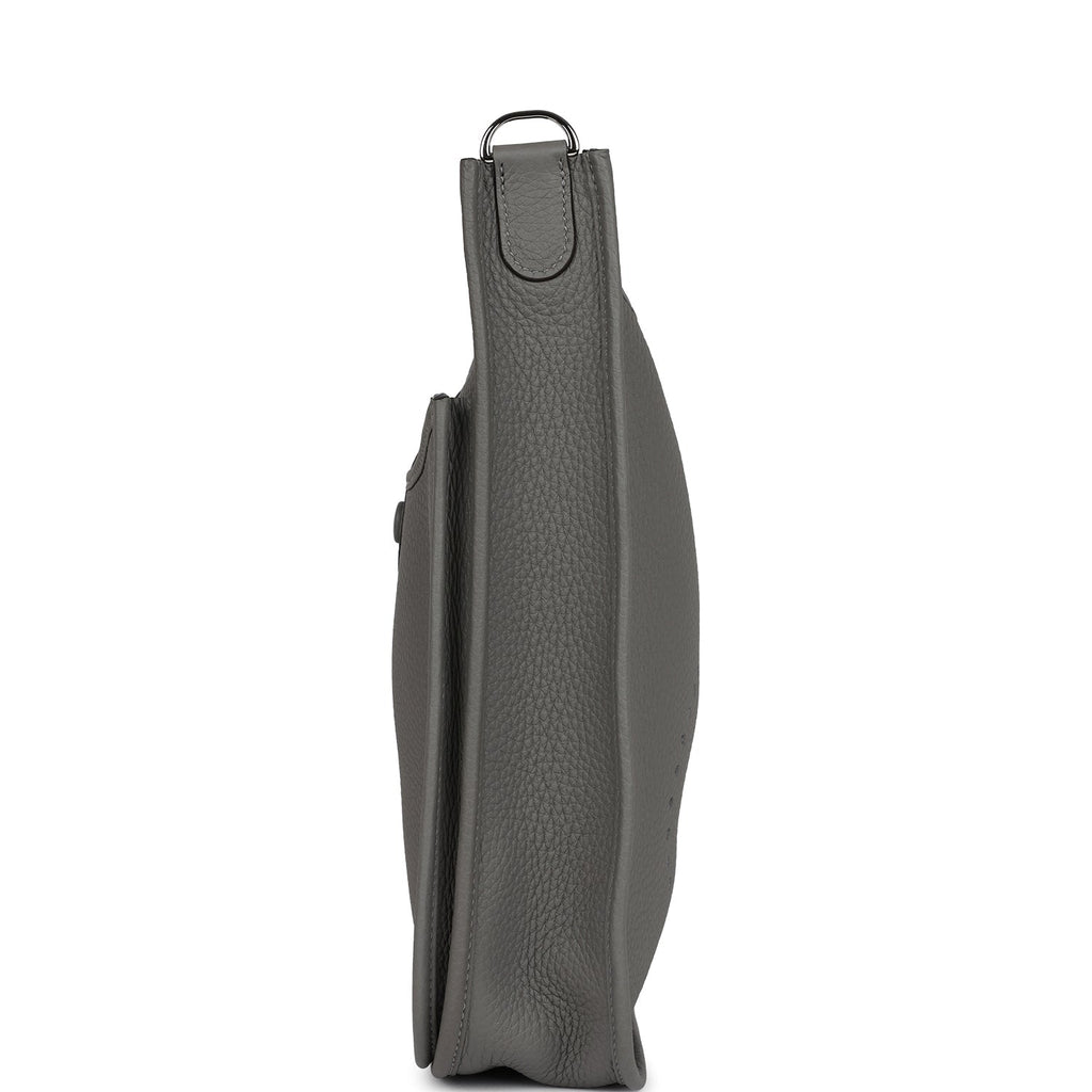 Evelyne III PM Gris Meyer Clemence Palladium Hardware