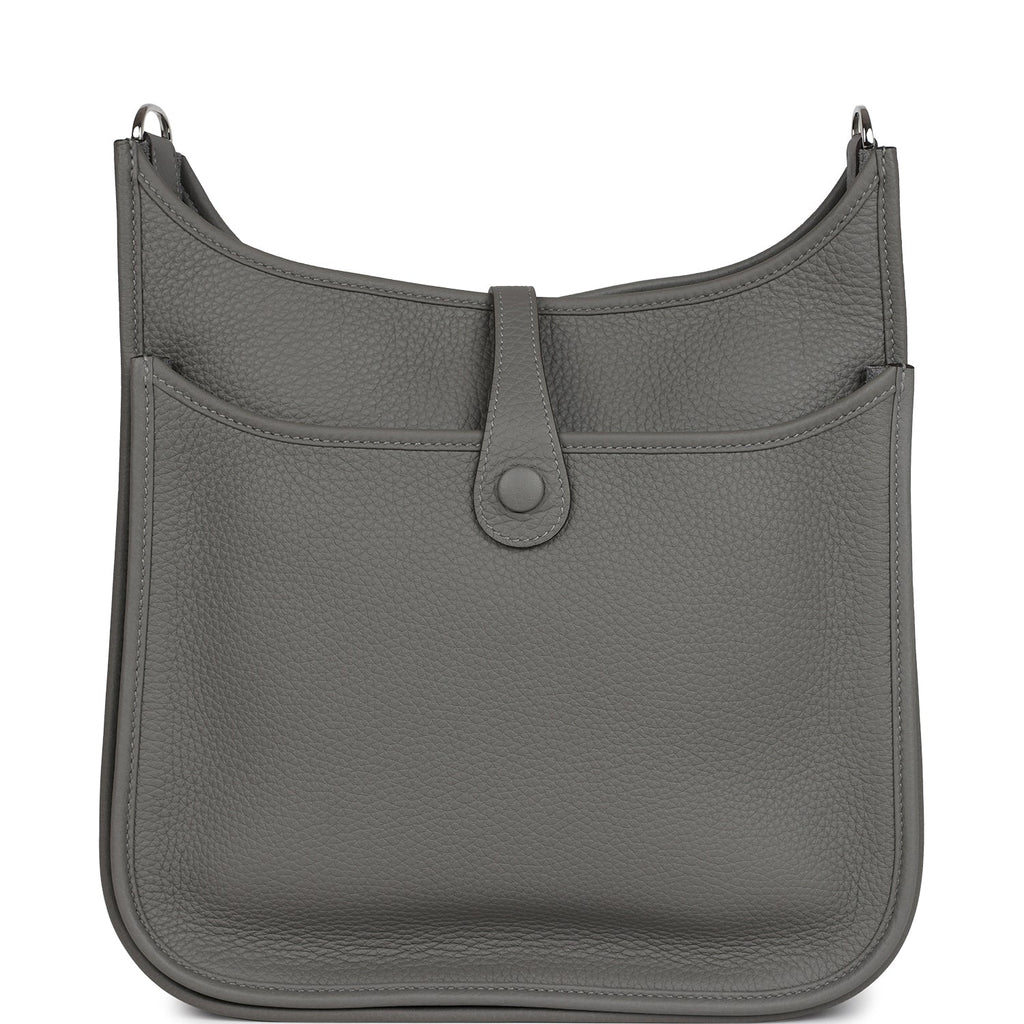 Evelyne III PM Gris Meyer Clemence Palladium Hardware