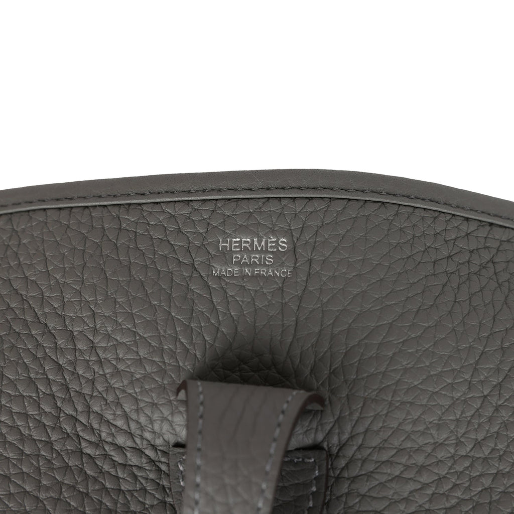 Evelyne III PM Gris Meyer Clemence Palladium Hardware