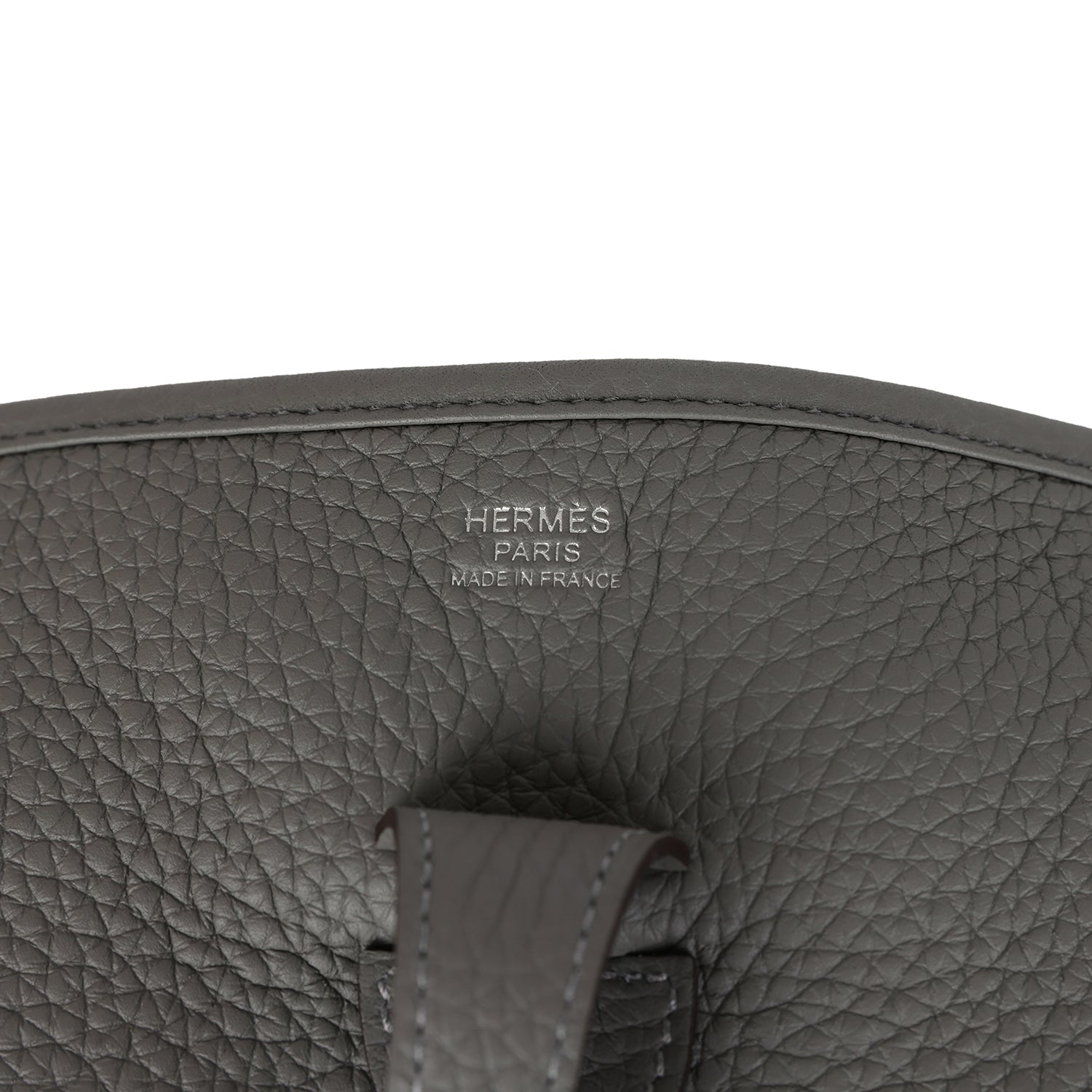 Evelyne III PM Gris Meyer Clemence Palladium Hardware