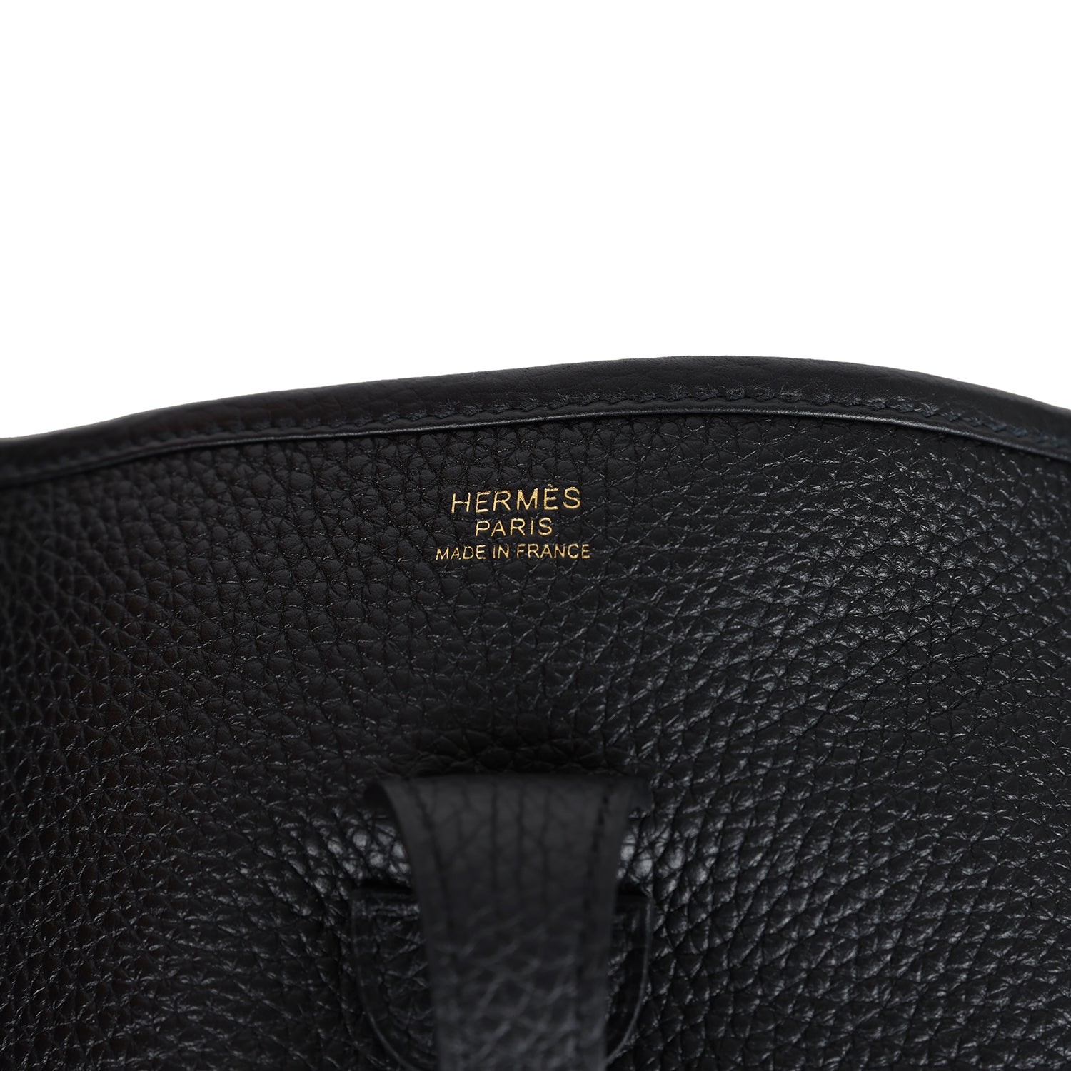 Evelyne III PM Black Clemence Gold Hardware