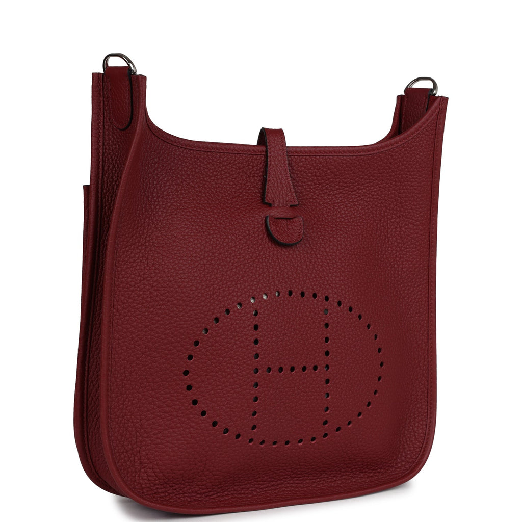 Evelyne PM Rouge H Clemence Palladium Hardware
