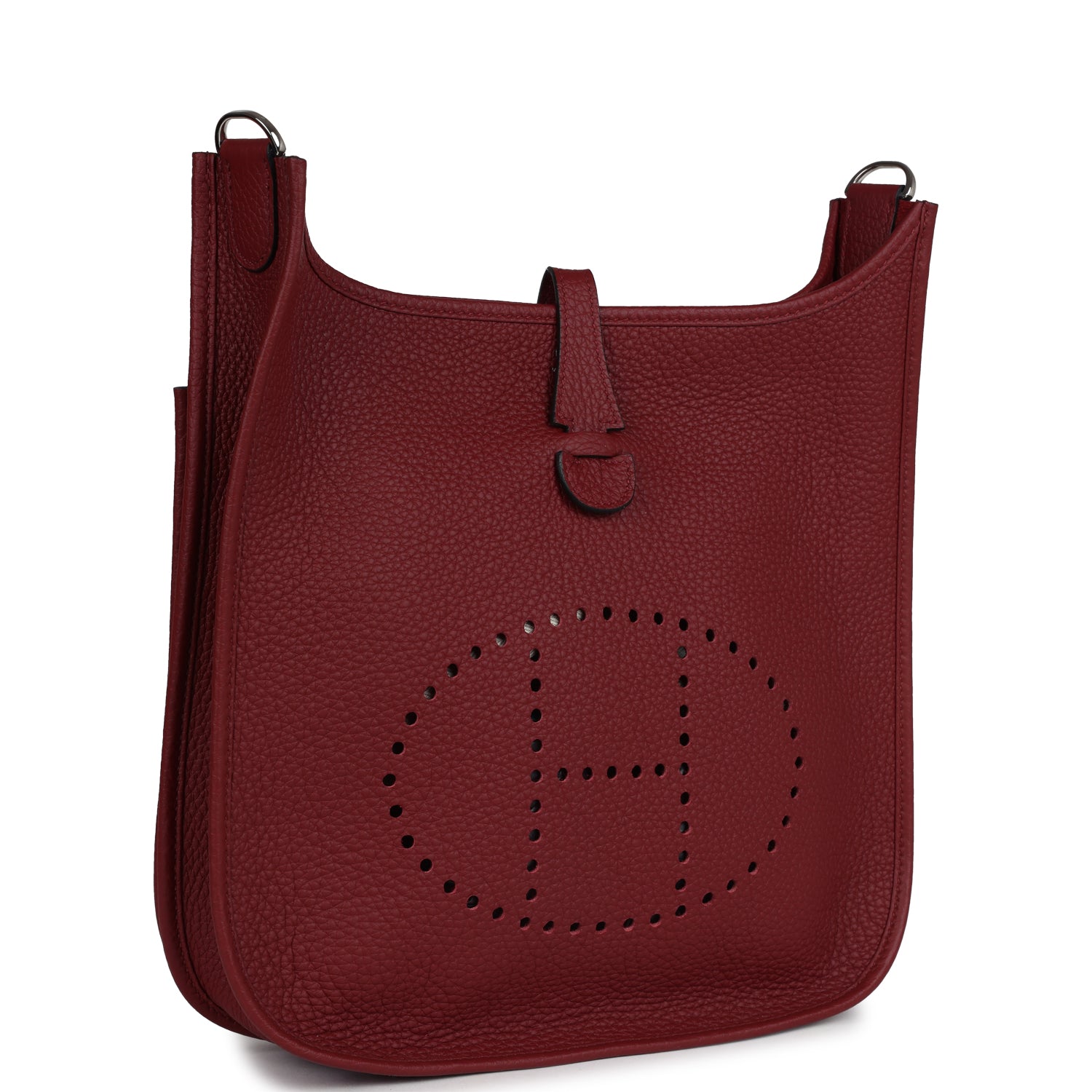 Evelyne PM Rouge H Clemence Palladium Hardware