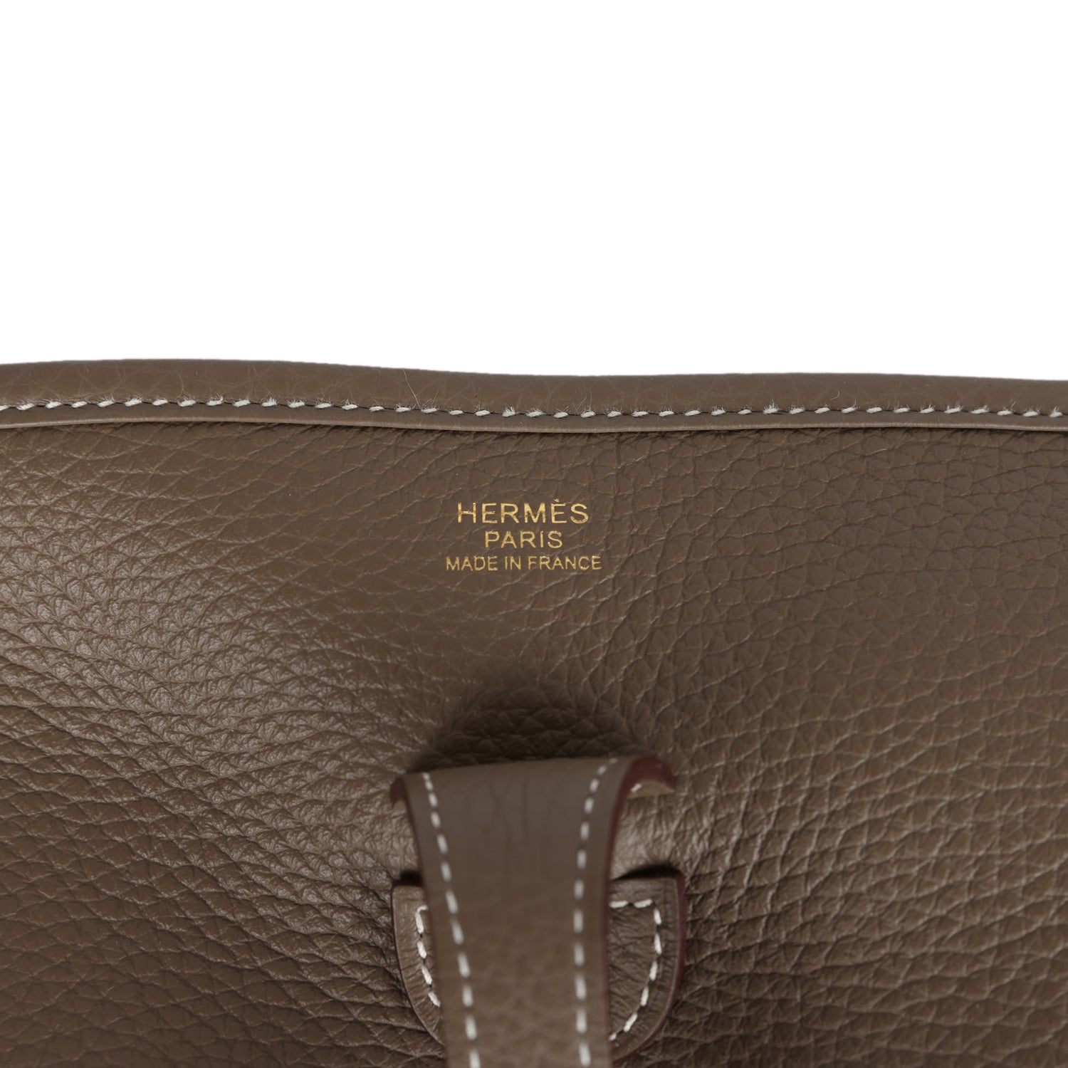 Evelyne III PM Etoupe Clemence Gold Hardware