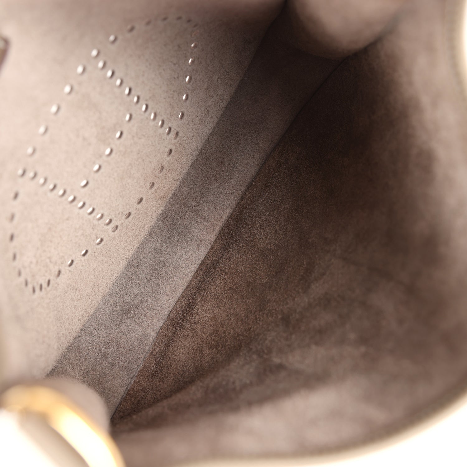 Evelyne III PM Etoupe Clemence Gold Hardware