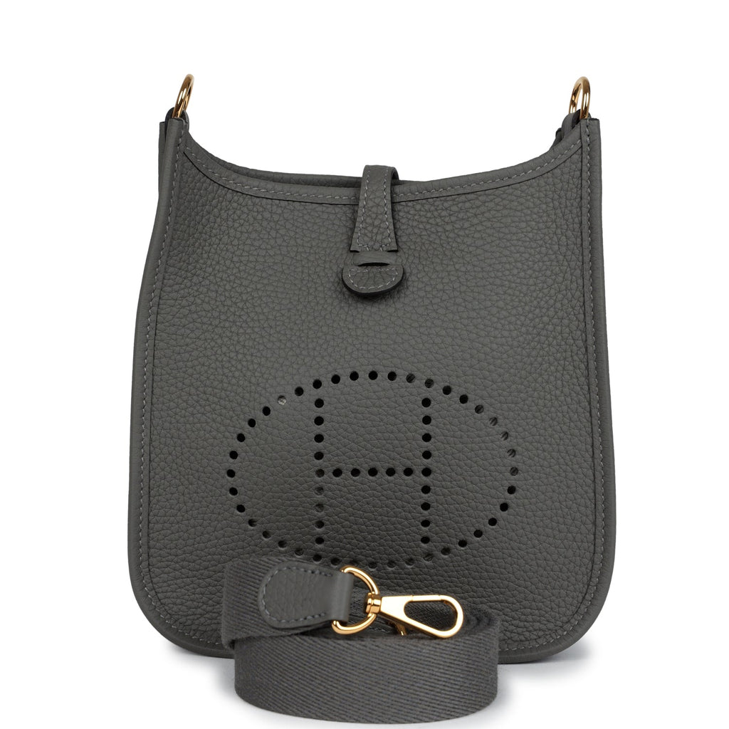 Evelyne TPM Gris Meyer Clemence Gold Hardware