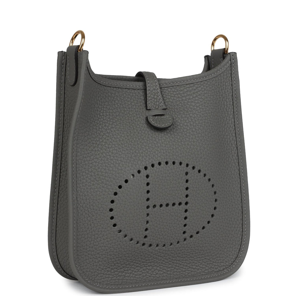 Evelyne TPM Gris Meyer Clemence Gold Hardware