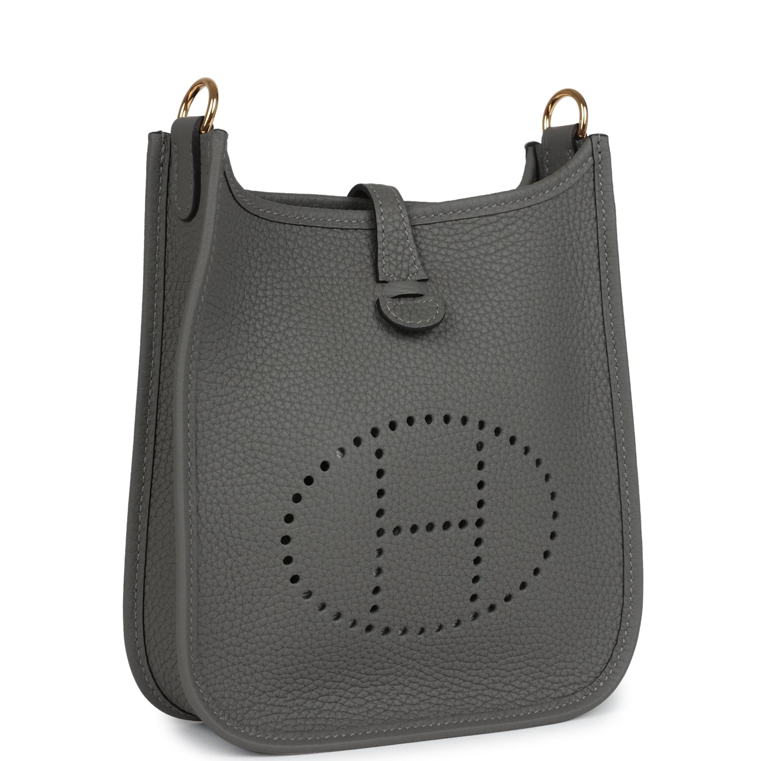 Evelyne TPM Gris Meyer Clemence Gold Hardware