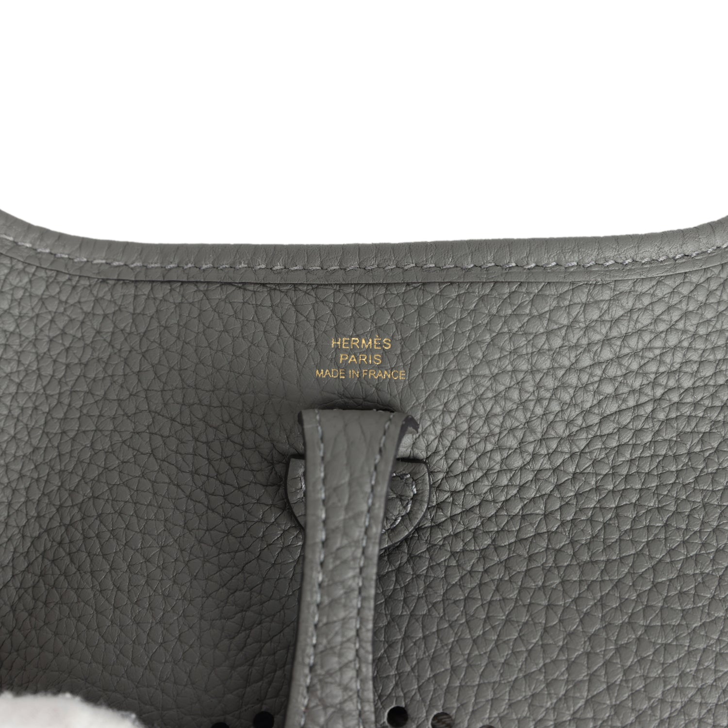 Evelyne TPM Gris Meyer Clemence Gold Hardware