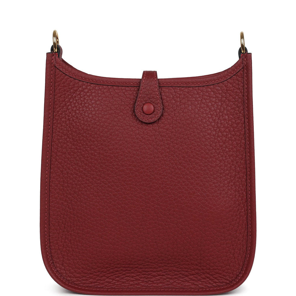 Evelyne TPM Rouge H Clemence Gold Hardware