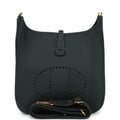Evelyne III PM Vert Fonce Clemence Gold Hardware