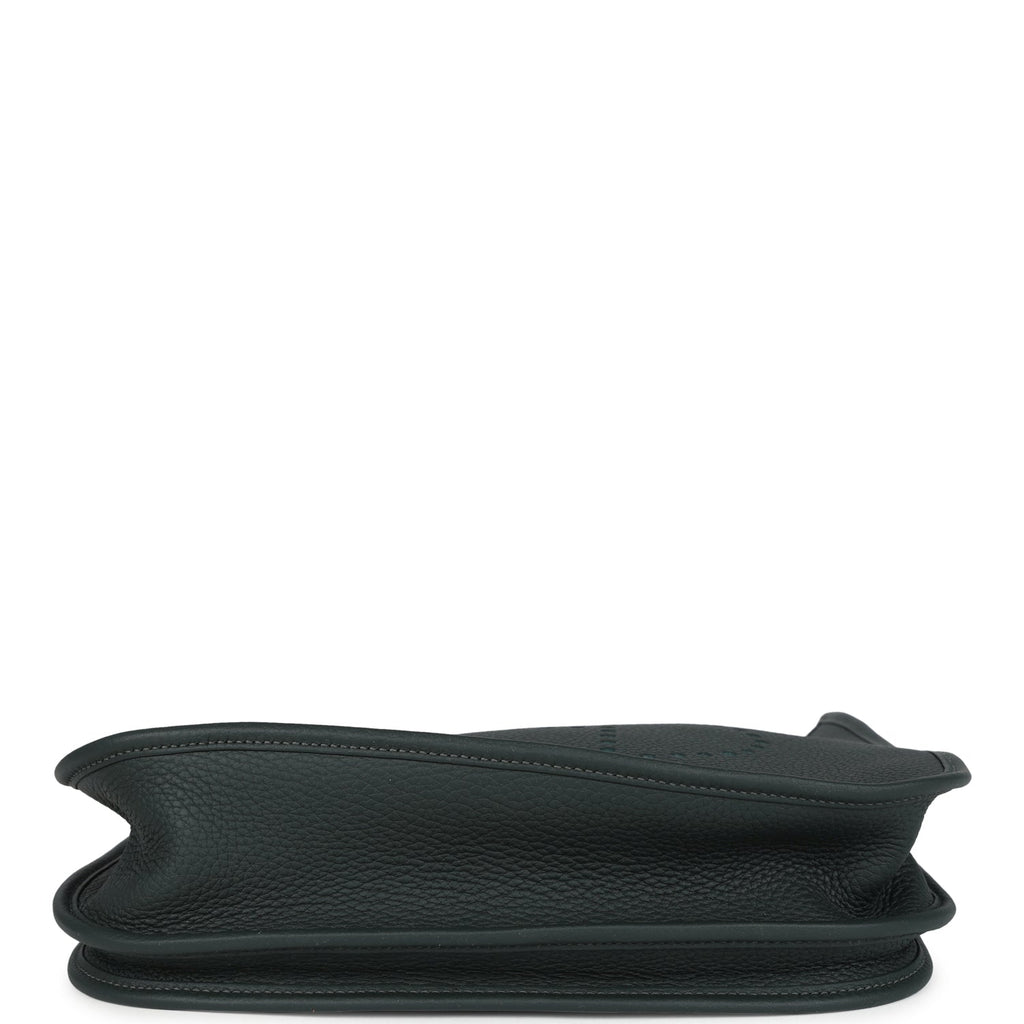 Evelyne III PM Vert Fonce Clemence Gold Hardware