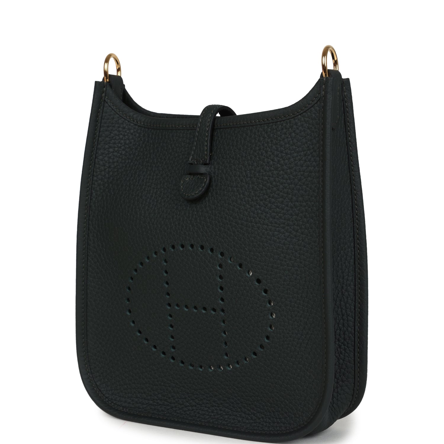 Evelyne TPM Vert Fonce Clemence Gold Hardware
