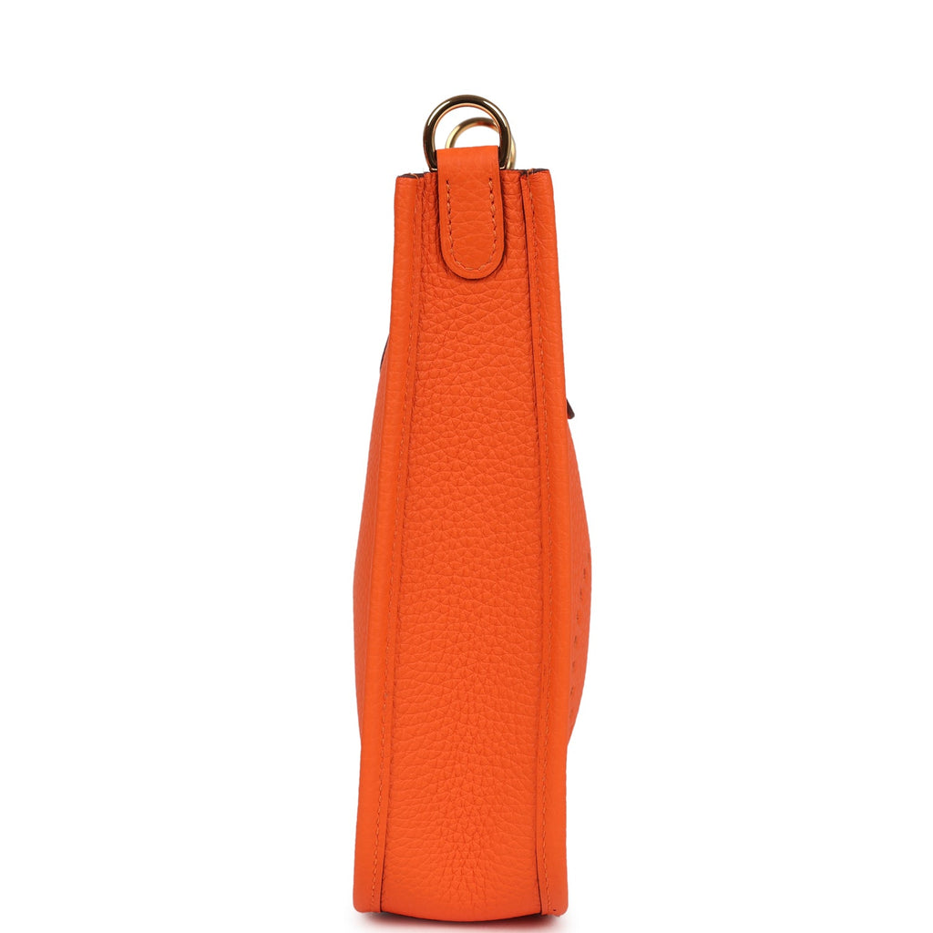 Evelyne TPM Orange Minium Clemence Gold Hardware