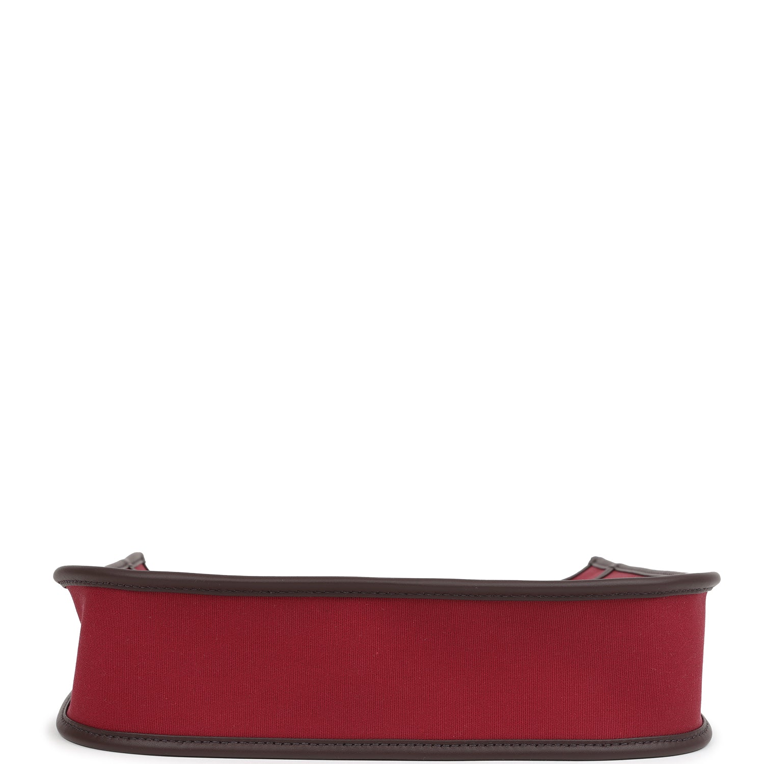 Neo Evelyne PM Rubis Officier Canvas and Rouge Sellier Swift Palladium Hardware