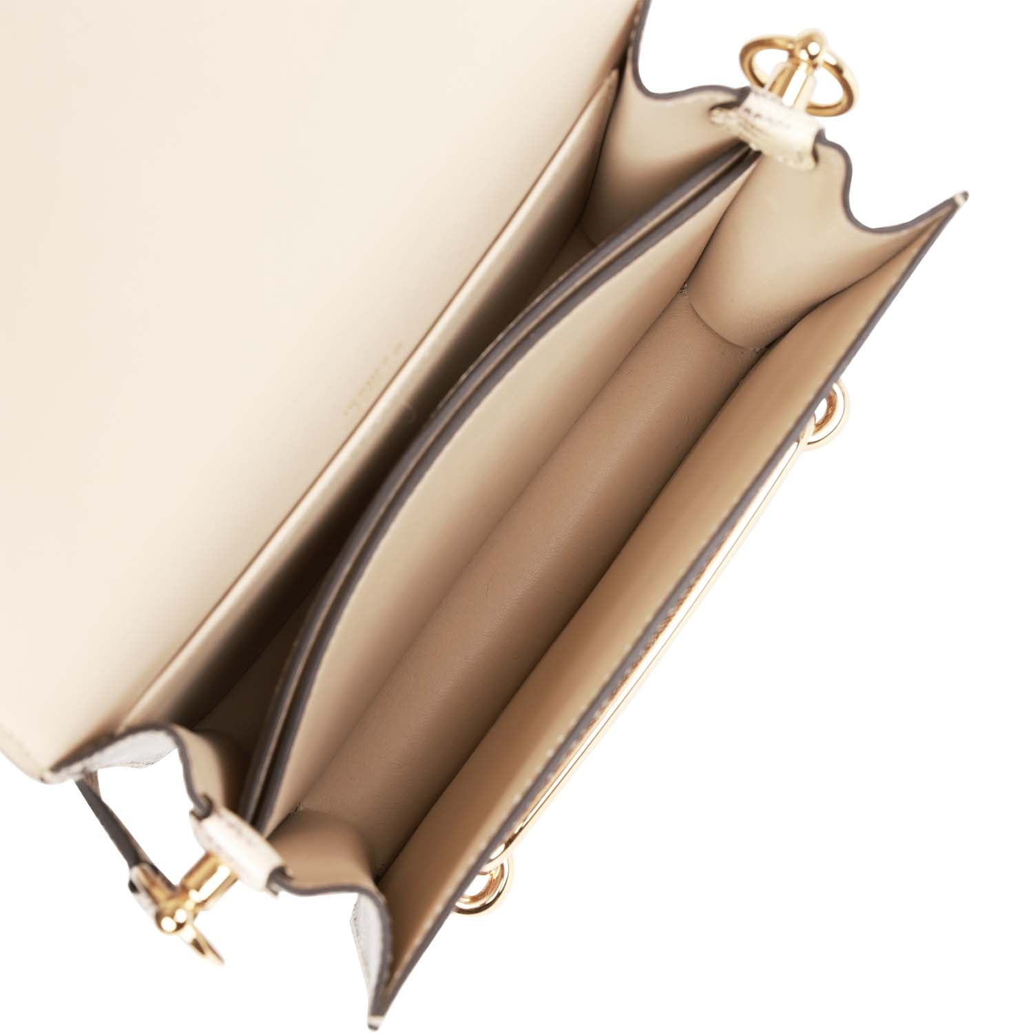 Mini Sac Roulis Ombre Lizard Varanus Salvator Gold Hardware