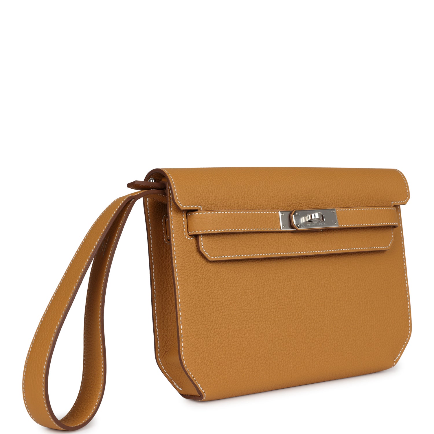 Kelly Depeches 25 Naturel Sable Togo Palladium Hardware