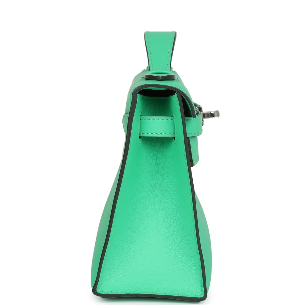 Kelly Pochette Vert Comics Swift Palladium Hardware