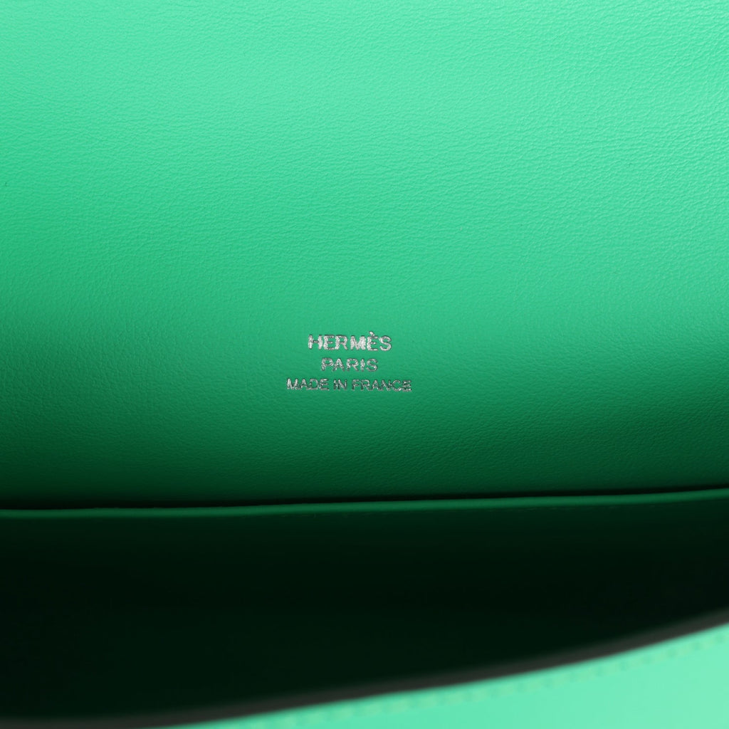 Kelly Pochette Vert Comics Swift Palladium Hardware