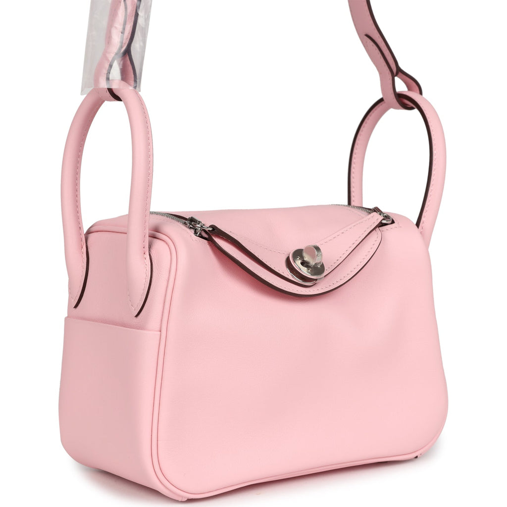 Mini Lindy Rose Sakura Swift Palladium Hardware