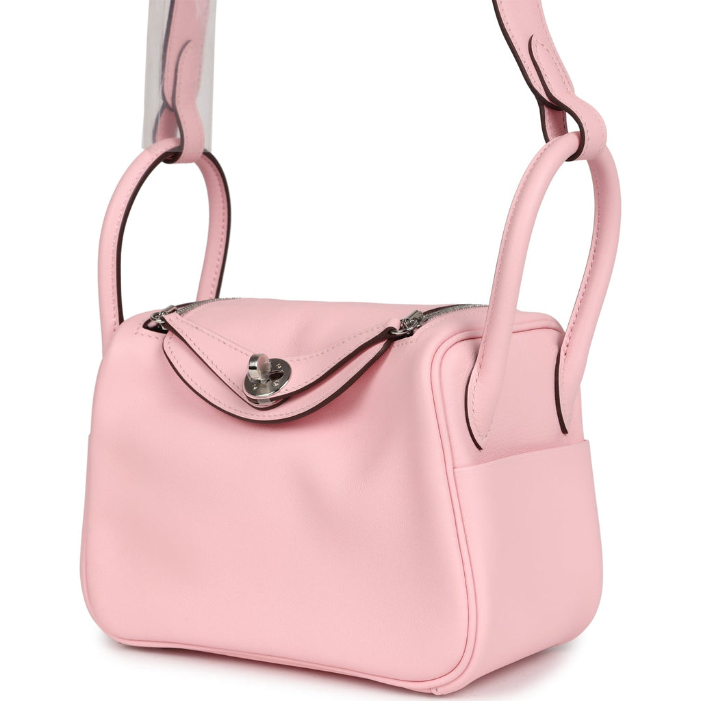 Mini Lindy Rose Sakura Swift Palladium Hardware