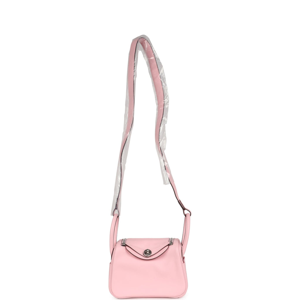 Mini Lindy Rose Sakura Swift Palladium Hardware