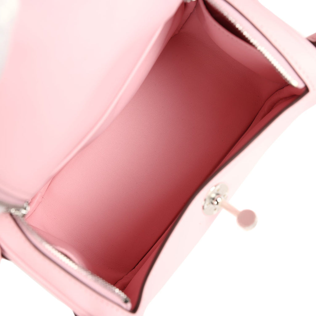 Mini Lindy Rose Sakura Swift Palladium Hardware