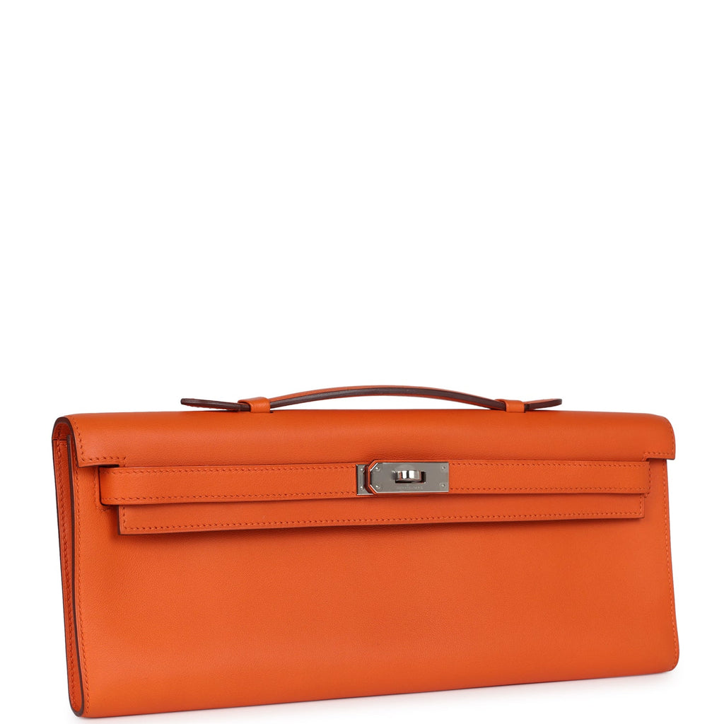 Kelly Cut Orange Swift Palladium Hardware