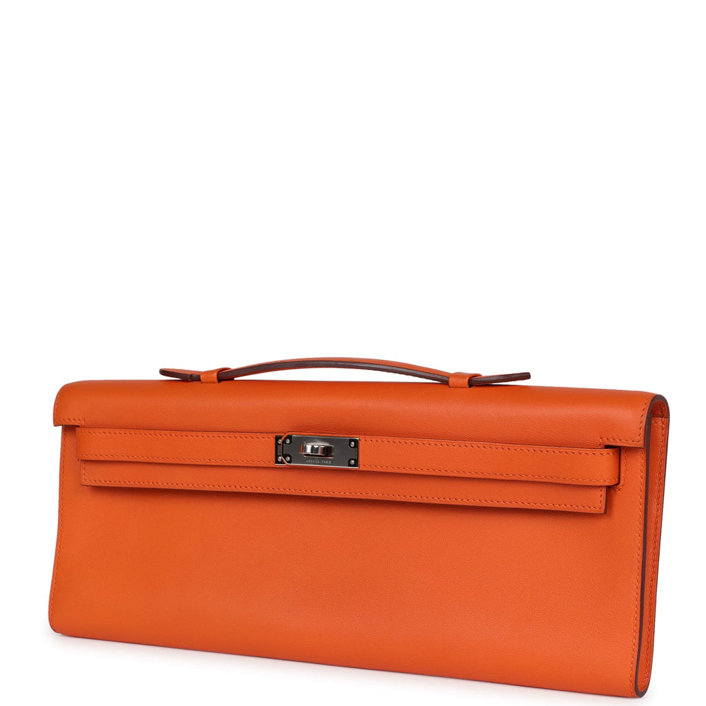 Kelly Cut Orange Swift Palladium Hardware