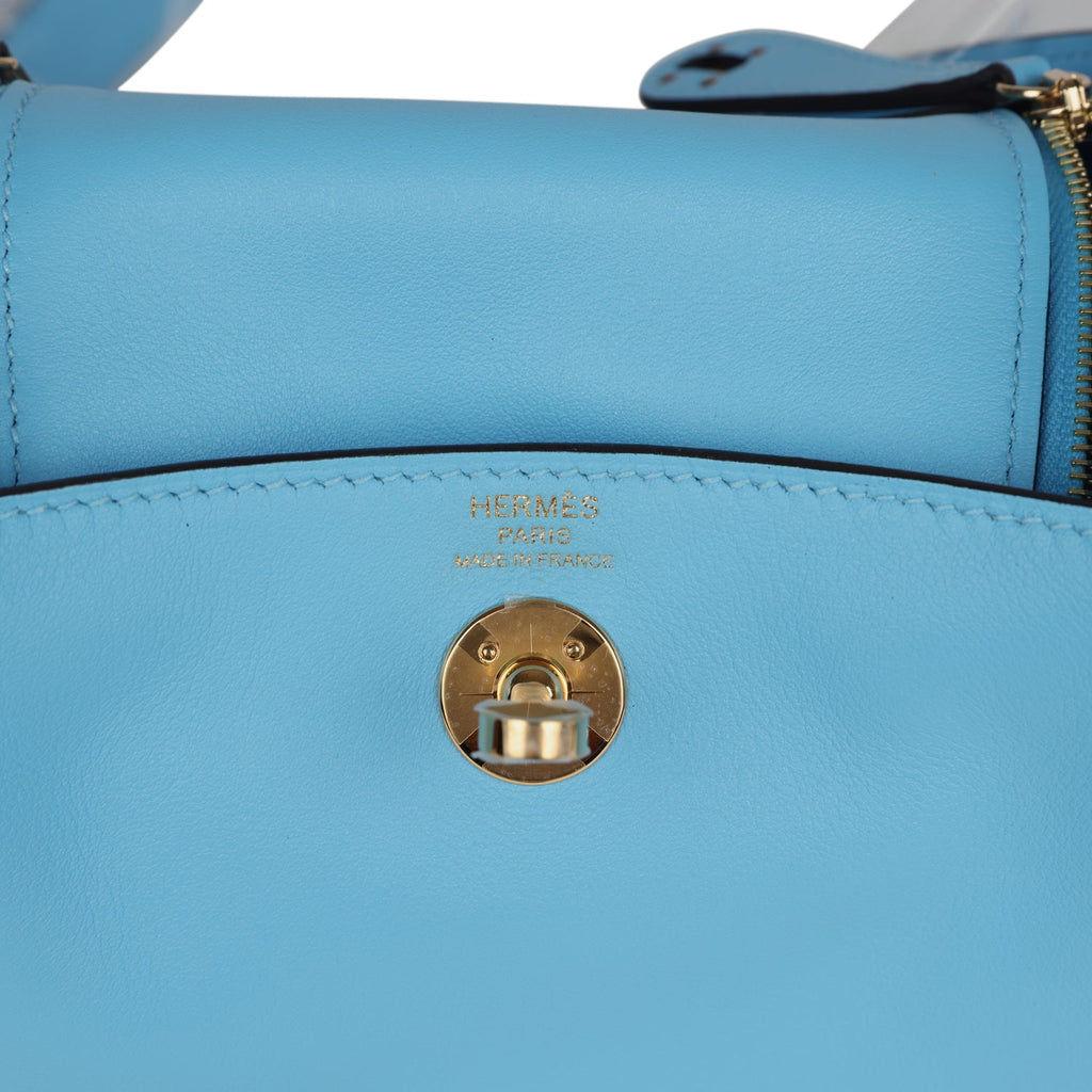 Mini Lindy Celeste Swift Gold Hardware
