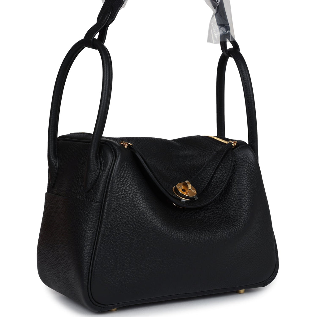 Lindy 26 Black Clemence Gold Hardware