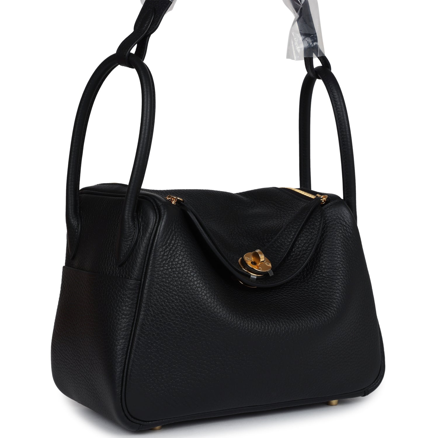 Lindy 26 Black Clemence Gold Hardware